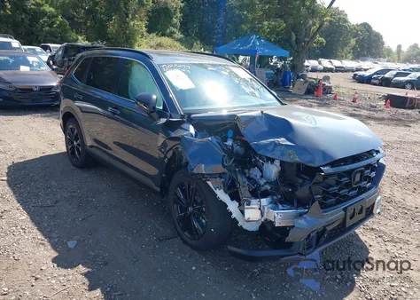 2025 Honda Cr-V Hybrid Sport Touring из США, поврежденный, VIN 7FARS6H96SE097110